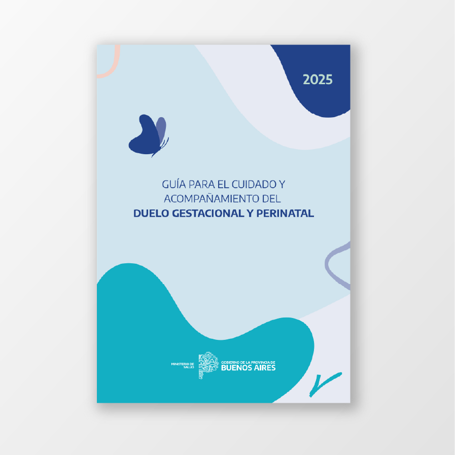 Portada de la guia para el cuidado y acompañamiento del duelo gestacional y perinatal